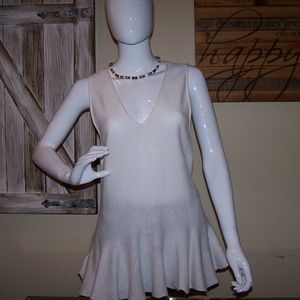 Rachel Roy Cream Knit Top